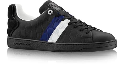 lv frontrow sneaker black front|Frontrow Trainer .